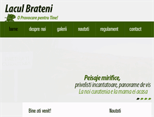 Tablet Screenshot of lacbrateni.ro